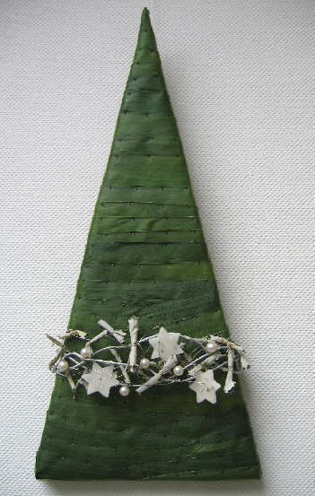 Kerstboom knutselen; een decoratief kerststuk