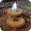 fontein, bronsteen, borrelsteen, waterval of een waterloopje brengen uw vijver tot leven water in de tuin