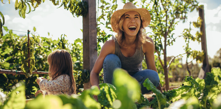 Moestuinieren met het ganse gezin