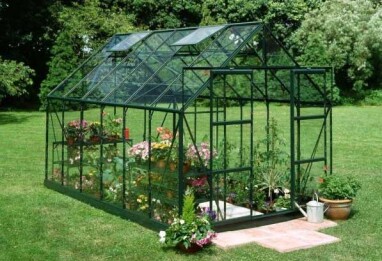 Hobbykas Magnum 128, 9,9 m² met tuinbouwglas