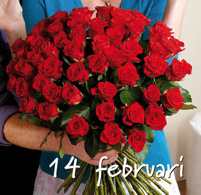 bloemen voor valentijn op februari - valentijnsboeket met rode rozen kopen