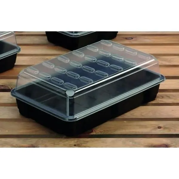 Zaaibakje met deksel - 37,5 x 23 x 12,5 cm - Zaaibakje met deksel - 37,5 x 23 x 12,5 cm- Nederland Zaaibakje met deksel - 37,5 x 23 x 12,5 cm - Zaaibakje met deksel - 37,5 x 23 x 12,5 cm- Nederland