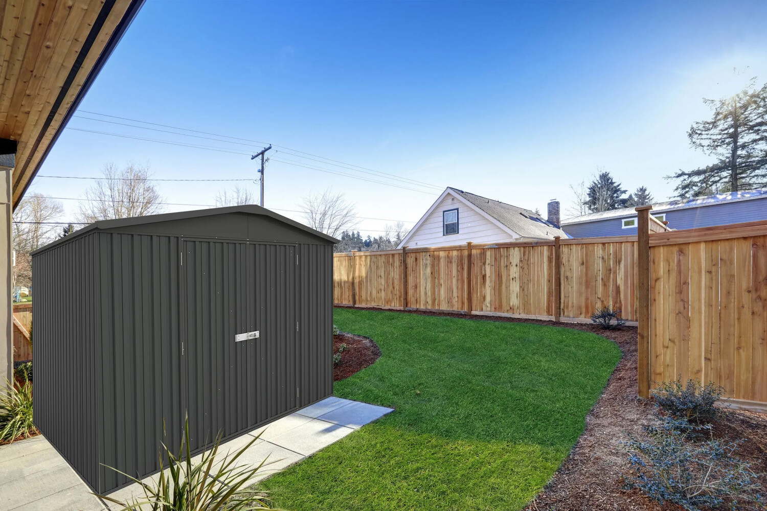 Absco Regent metalen tuinberging 30372RK - 11 m² - antraciet - 0 - 1