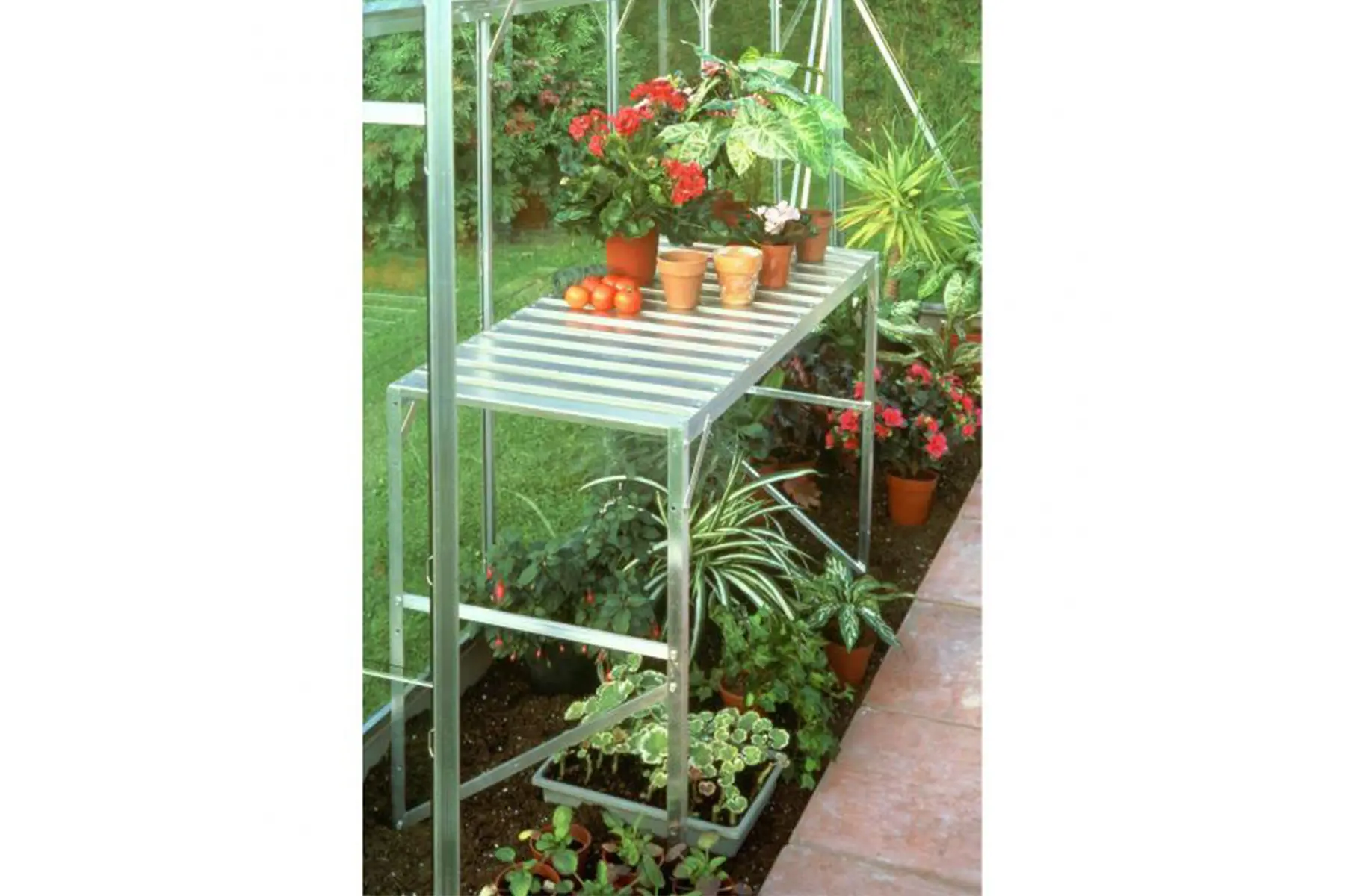 Echafaudage paysagiste - 1 plateau - Hauteur max. de travail 3.30m Echafaudage paysagiste - 1 plateau - Hauteur max. de travail 3.30m