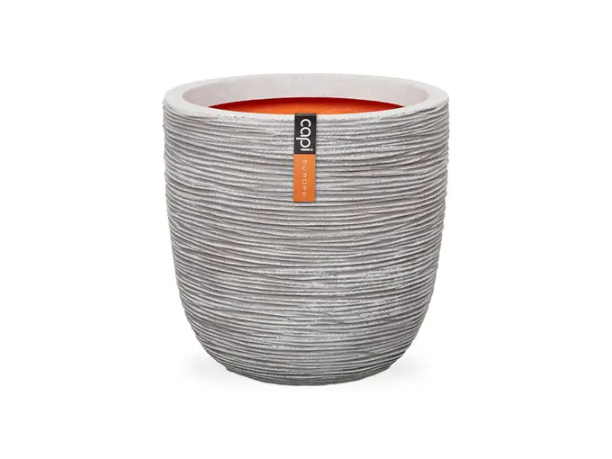 Bloempot 'Bol rib' Ø 35 x H 34 cm - 0