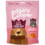 Edgard & Cooper hondensnack jerky goddelijke eend en kip - 150 g