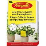 Gele insectenvallen Aeroxon voor kamerplanten
