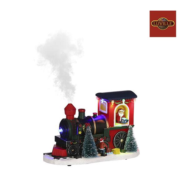 Kersttafereel Christmas train