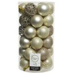 Kerstballenmix Ø 6 cm - pearl (37 stuks)