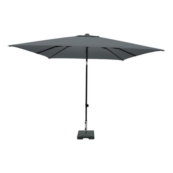 Madison parasol Corsica 200 x 250 cm grijs - - Tuinadvies