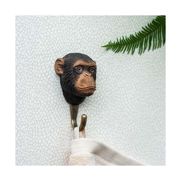Ophanghaak chimpansee - hout