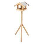 Esschert design voedertafel op paal met zinken dak