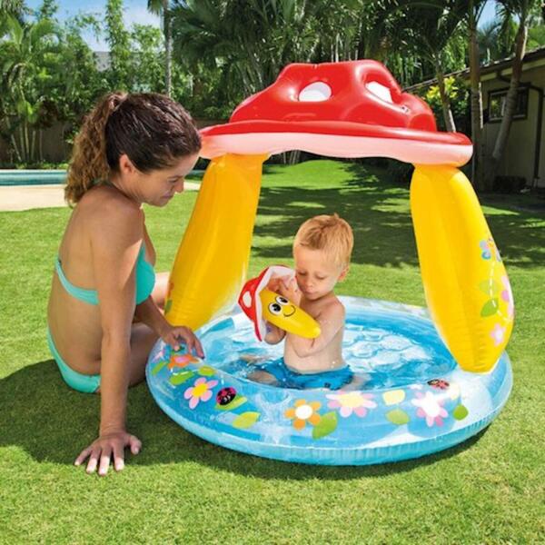 Intex babyzwembad Paddenstoel