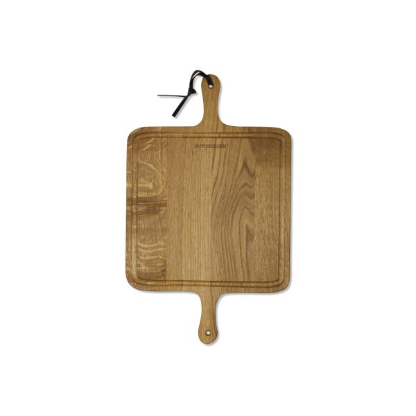 BBQ-plank XL vierkant - eikenhout