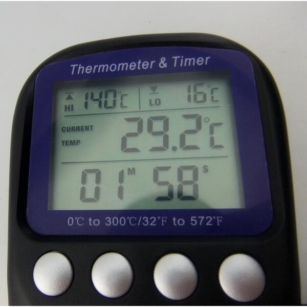 Bodemthermometer digitaal -0° tot 300°C