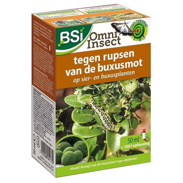 Buxusmotrups bestrijding - omni insect 50 ml