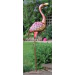 Flamingo tuinbeeld - metaal
