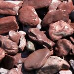 Flat pebbles paars 30/60 in big bag ca. 0,7 m³