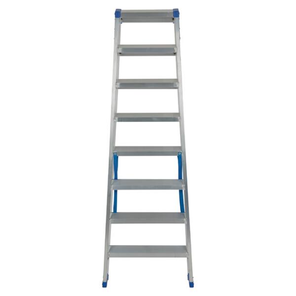 Dubbele trapladder Sparta DUO 8STEP