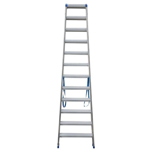 Dubbele trapladder Sparta DUO 12STEP