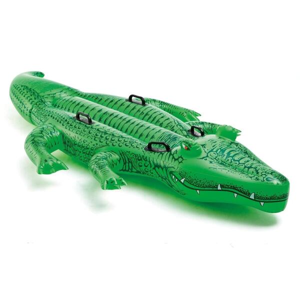 Krokodil ride-on Intex 203 x 114 cm