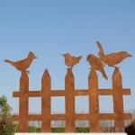 Perkhekje met vier vogels - decoroest