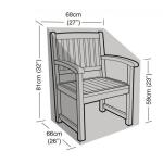 Hoes voor stoel met armleuningen - 68 x 66 x 81 cm