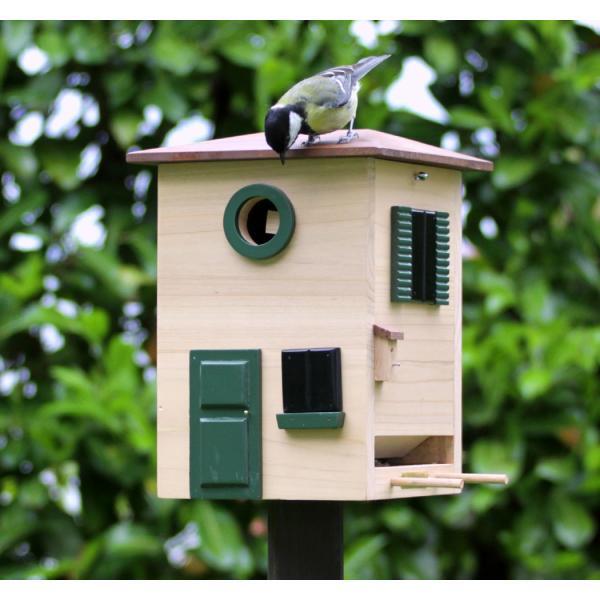 Rond en rond Stratford on Avon verkenner Voederhuis - vogelhuis moderne look - Webshop - Tuinadvies