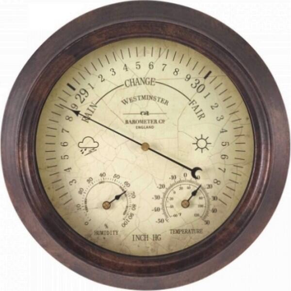 Thermo- en barometer Westminster